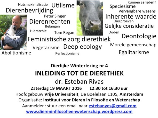 Winterlezing Dierethiek 19 maart 2016